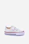 Children's Velcro Sneakers White Obidana