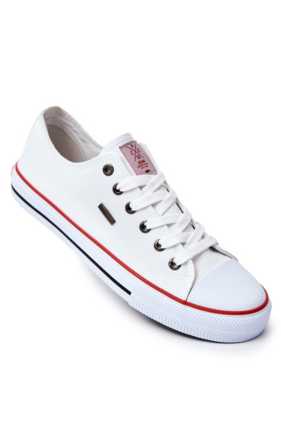 Trampki Męskie Cross Jeans Białe JJ1R4001C