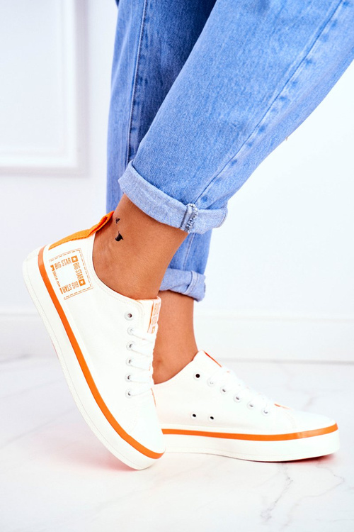 Women's Sneakers Big Star White FF274A065