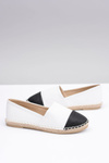 White Women's Espadrilles Black Nose Monii
