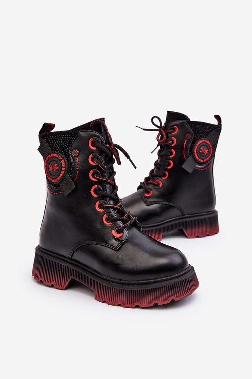 Insulated Trapper Boots Kids' Black Askya