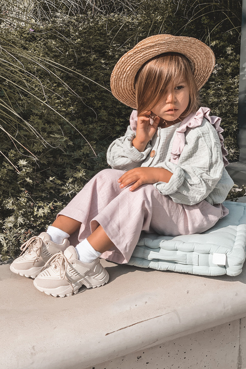 Children's Sneakers Light Beige Freak Out