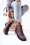 Women's boots suede Grey Numbero