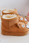 Children's Insulated Boots Snow Boots Camel Vavena