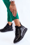 Women's Light Slip-on Sneakers Black Soroco
