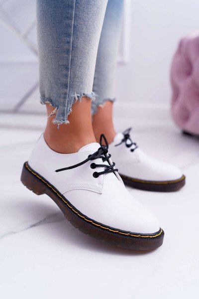 Women's Half Boots White Martin