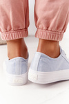 Damskie Tenisówki Na Platformie Lee Cooper LCW-21-31-0123L Niebieskie
