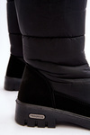 Women's Padded Snow Boots Progress PROGJ-22-136 Black