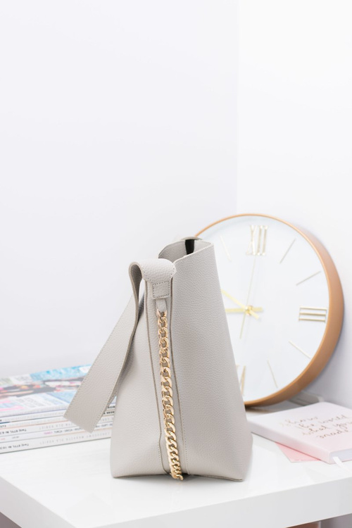 Grey Women's Handbag A4 Shopper Bag