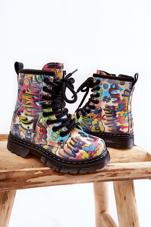 Children's Warm Boots Print Multicolored Dexi