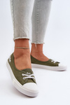 Trampki Tenisówki Damskie Zielone Lee Cooper LCW-24-31-2729