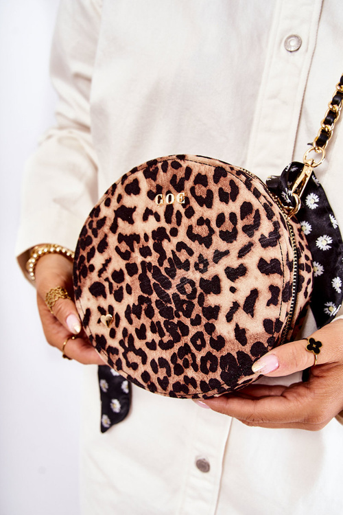 Torebka Kuferek Damska Brązowa GOE ZNJ025