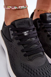 Buty Sportowe Sneakersy Damskie Czarne 4F 4FRSS24FSPOF056