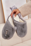 Furry Women's Slippers Gray Belinna