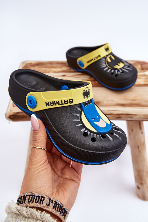 Kroksy Dziecięce Batman Grendene Kids JJ385005 Czarne