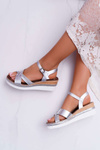 Women's Sandals On Anchor Elegant Silver Meryl