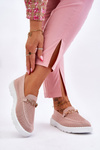 Women's Slip-On Sneakers With Embellishment Pink Alena