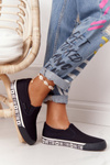 Tenisówki Slip-on Big Star Czarne HH274012