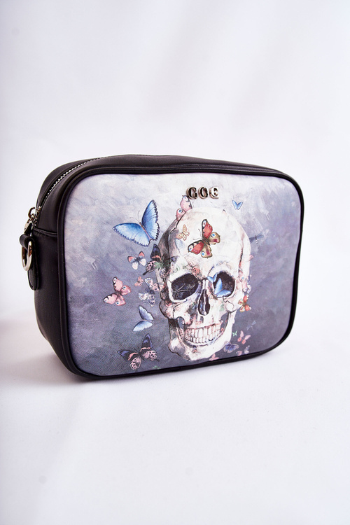 Leather Messenger Bag GOE ZNJ011 Black