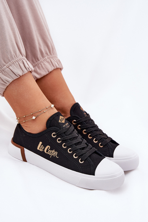 Ladies Textile Sneakers Lee Cooper LCW-25-31-3427L Black