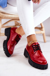 Fashionable Lacquered Shoes La.Fi 210013R-LA Red