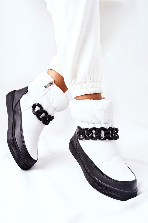Women's Snow Boots White Khariche