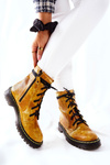 Women's Ankle Boots Maciejka Yellow 01609-47