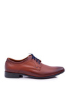 Men's Elegant Leather Half Shoes Brown Menelaos