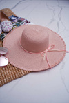Women's Straw Hat Pink La Madrid