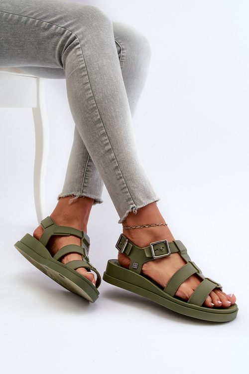 Scented Women's Sandals ZAXY NN285005 Green