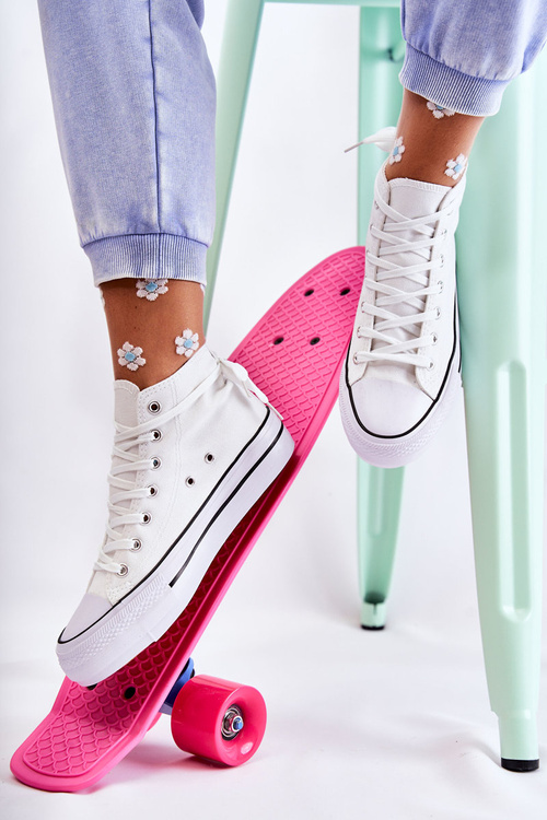 Classic High-top Sneakers White Volterro