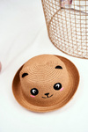 Children's Hat Summer Beach Camel With Panda