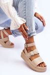 Women's Sandals With Strap Beige Hever