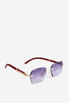 Women's UV400 Brown Sunglasses