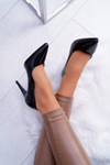 Sergio Leone Lacquered Stiletto pumps Black Feliciana