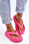 Women's Foam Flip Flops Pink Roux
