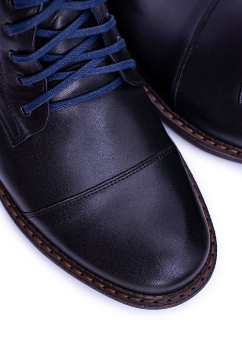 Nikopol Men's Leather Boots Black Ford Boots