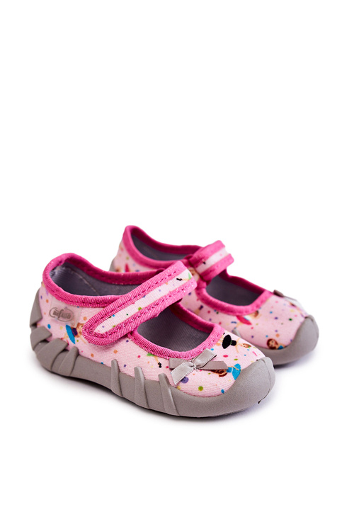 Slippers of the Ballerina Befado Balletnica 109P248 Pink