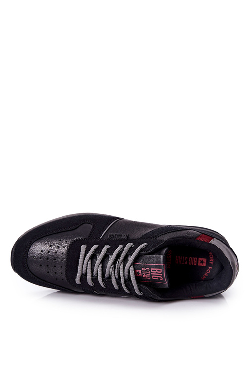 Men's Sport Shoes Memory Foam Big Star Black II174084