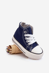 Children's High Sneakers navy blue Filemon