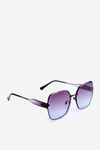 Women's Sunglasses with Shaded UV400 Lenses Blue