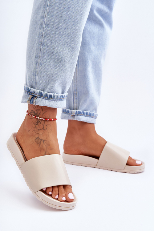 Women's Classic Slippers Beige Rolien
