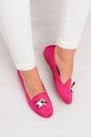 Suede Women's Ballerina Lords Fuchsia Veni