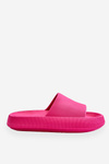 Fashionable Light Flip Flops On A Massive Sole Fuchsia Rebel