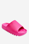 Fashionable Platform Slippers Fuchsia Estella