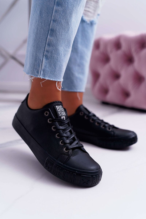 Women's Sneakers Big Star Black EE274247