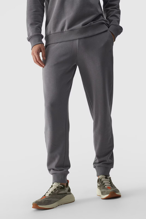 Men's Jogger Sweatpants 4FWMM00TTROM0942-25S Gray