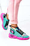 Women's Sports Shoes Sneakers Green Bubble Tea