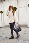 Women's Boots On Heel Black Frago