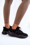 Women's Sneakers Memory Foam System Big Star KK274345 Black